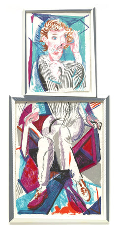 David Hockney An Image Of Gregory Signed Print