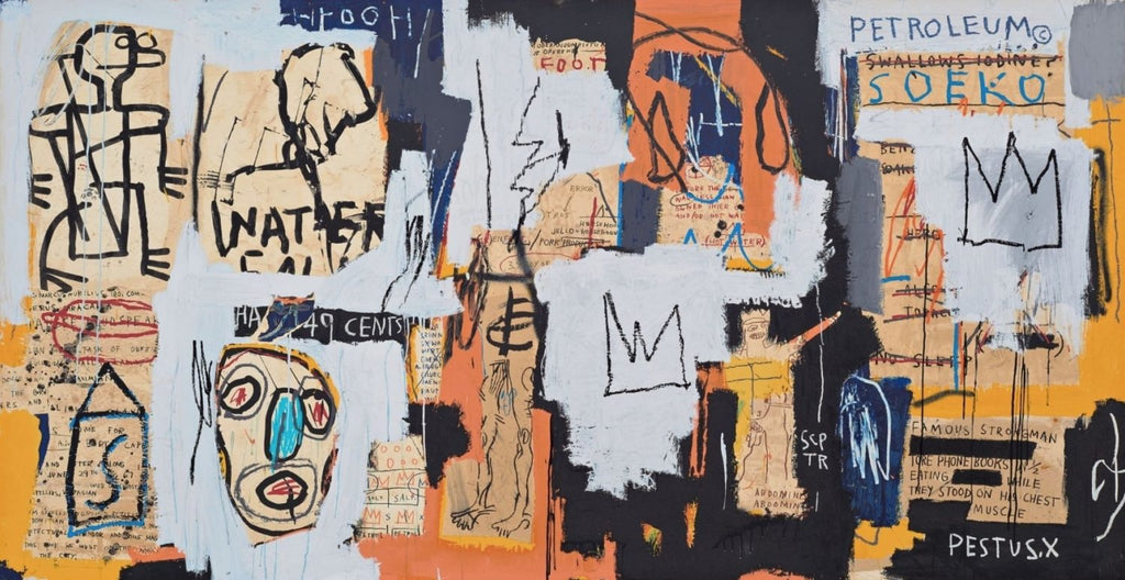Jean-Michel Basquiat "Phooey" Print published by Pace Gallery