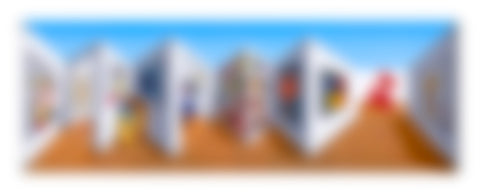 Patrick Hughes "Popsicle" 3D Multiple