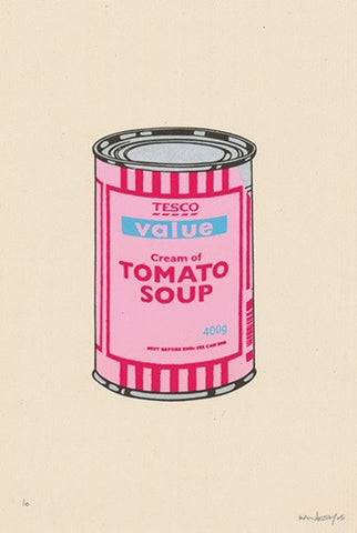 Banksy "Tesco Soup Can" Signed