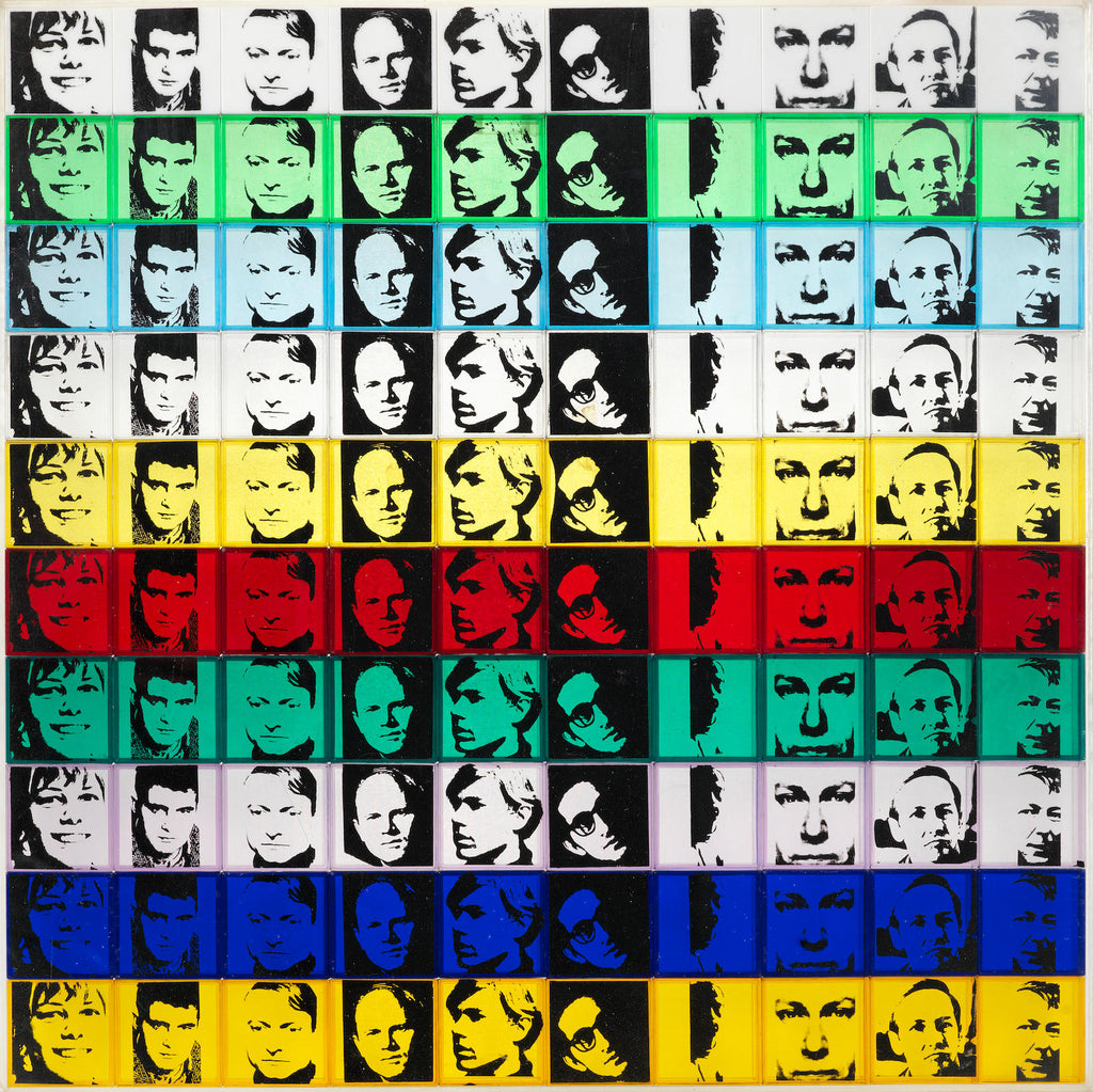 Andy Warhol "Portrait of the Artists" Leo Castelli