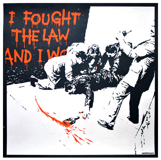 Banksy I Fought The Law