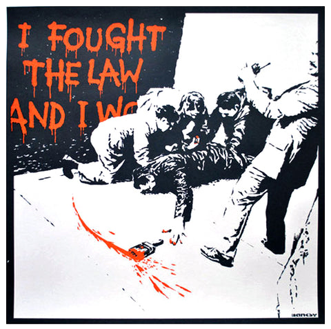 Banksy I Fought The Law