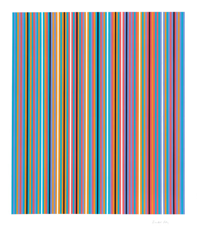 Bridget Riley "Ra" Inverted