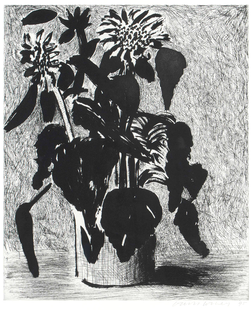 David Hockney "Sunflowers II"