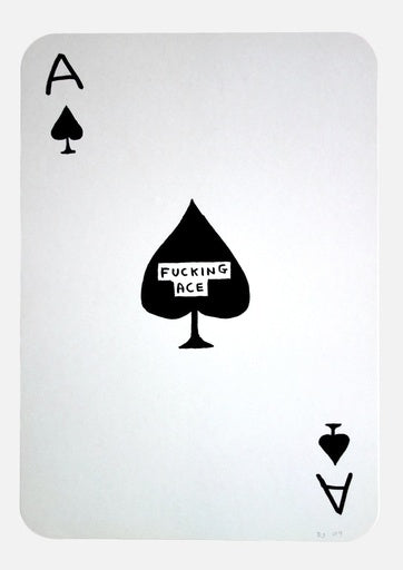 David Shrigley "Fucking Ace" Playing Card