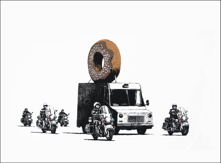 Banksy "Chocolate Donuts" Signed