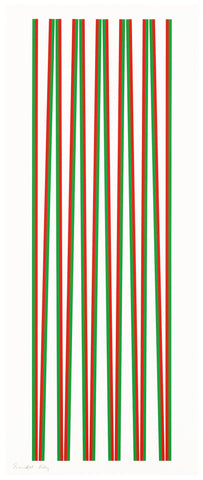 Bridget Riley "Elongated Triangles 2"