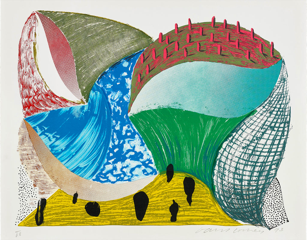 David Hockney "George D'incre"