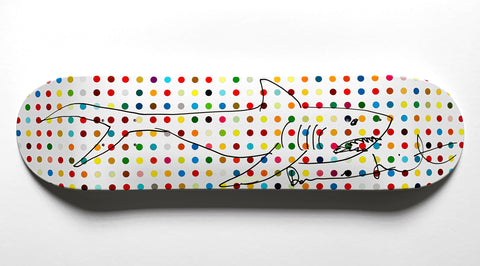 Damien Hirst Supreme Skateboard Shark Deck