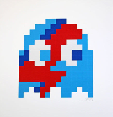 Invader "Aladdin Sane" Blue