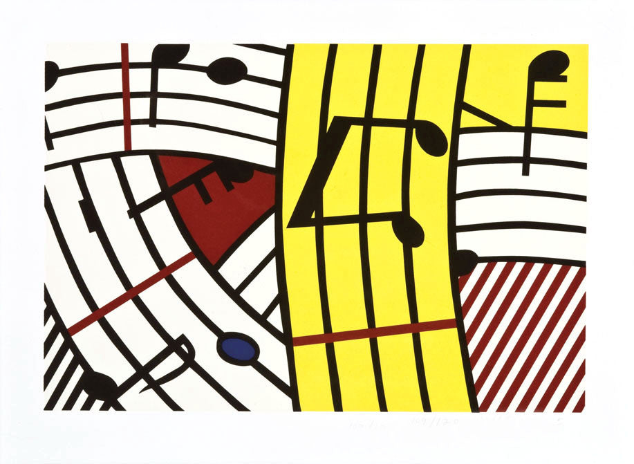 Roy Lichtenstein "Composition IV"