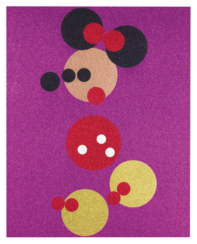 Damien Hirst Minnie Mouse Glitter