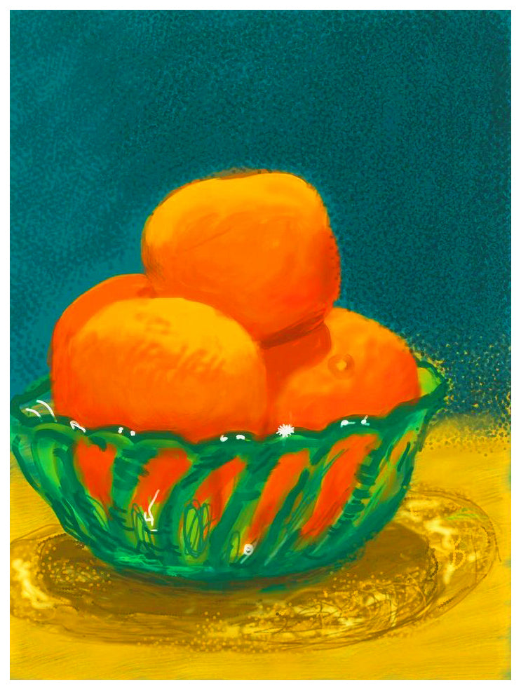David Hockney "Oranges"