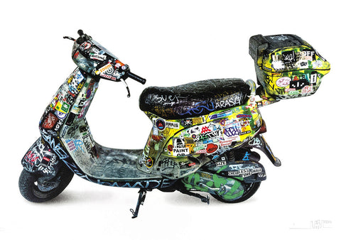 Space Invader Scooter