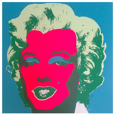 Andy Warhol "Marilyn" Sunday B Morning (Blue)