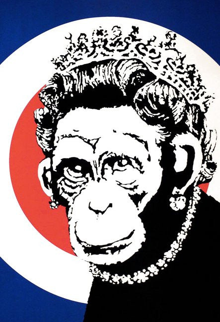 Banksy "Monkey Queen"