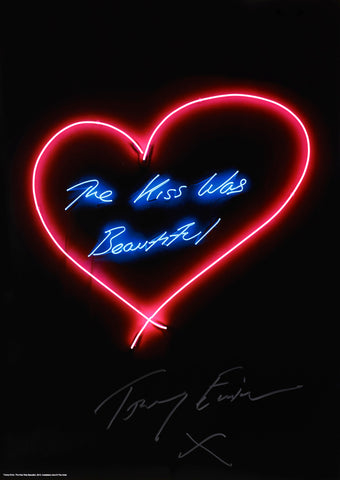 Tracey Emin "The kiss was beautiful"