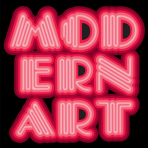 Ben Eine "Modern Art" Pink