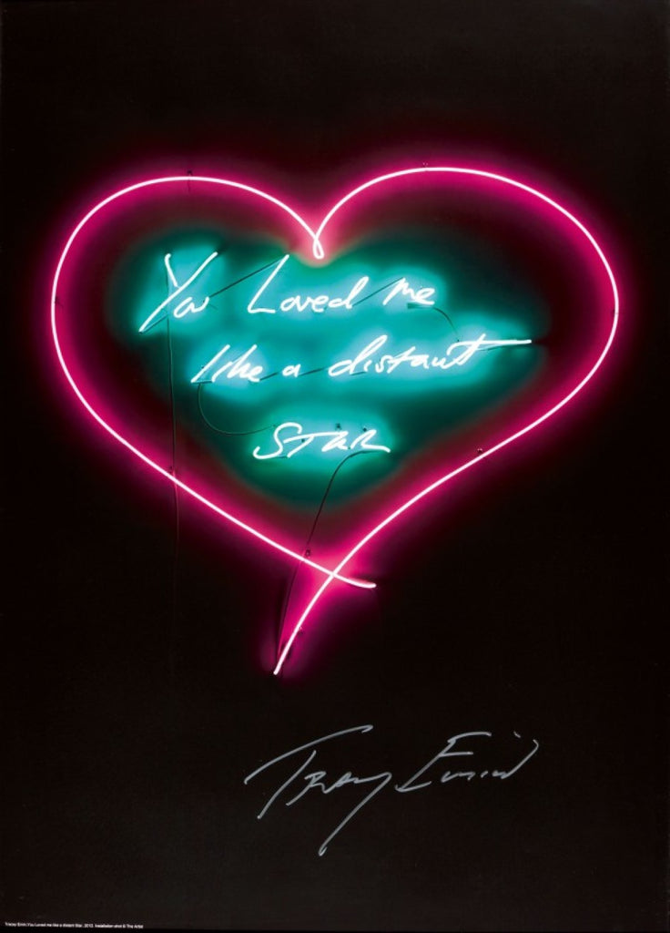 Tracey Emin "You loved me like a distant star"