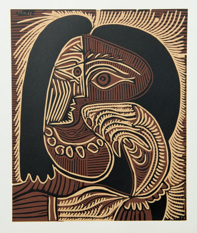 Picasso "Female head with necklace"