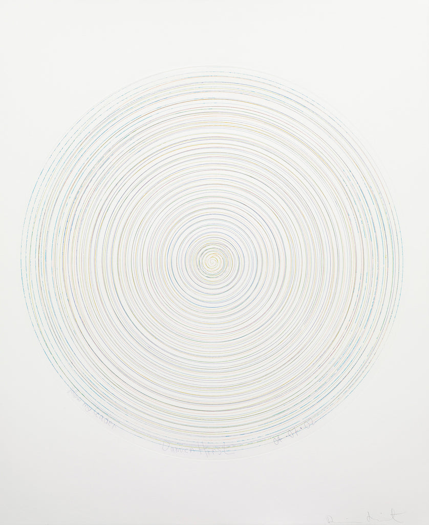 Damien Hirst Spin Painting Etching Print
