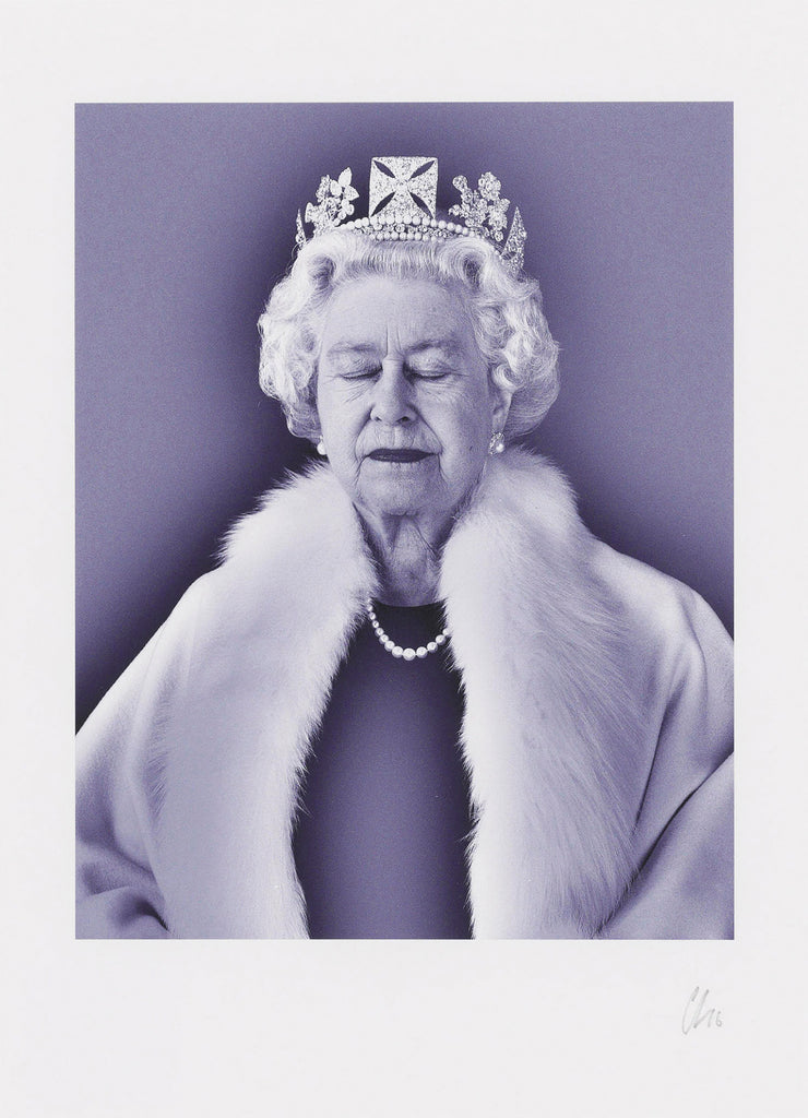 Chris Levine, Queen Elizabeth II, Lightness of being blue