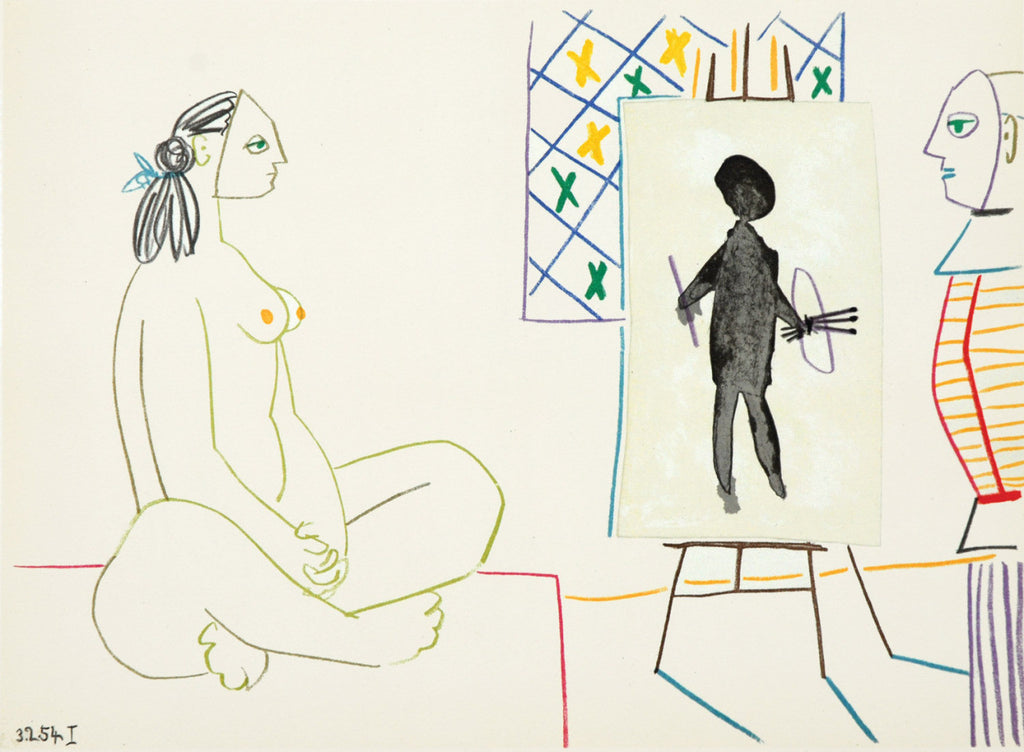 Picasso "3.2.54.I" La Comedie Humaine