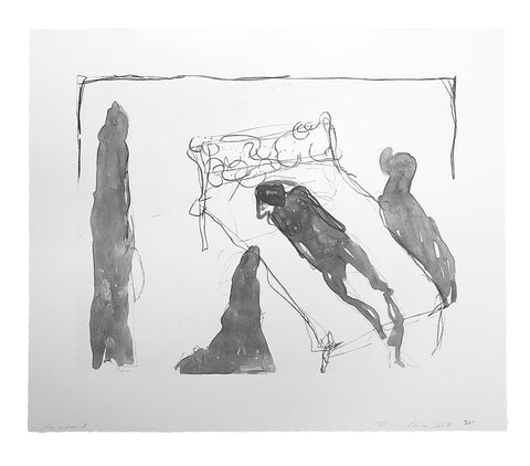 Tracey Emin "She watched" Etching