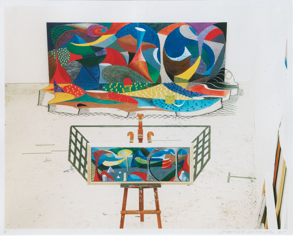 David Hockney "Studio March 28th"