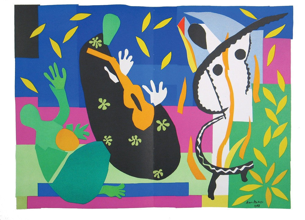 Matisse "Tristesse du Roi" Lithograph