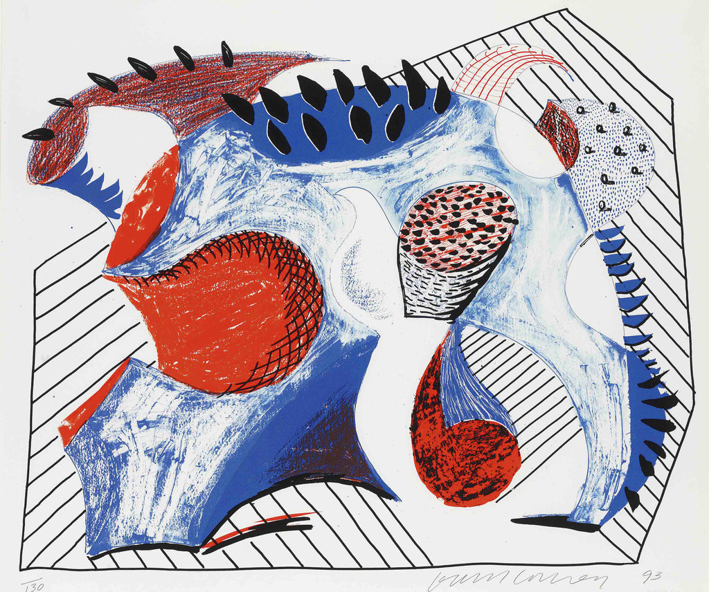 David Hockney "Untitled for Joel Wachs"